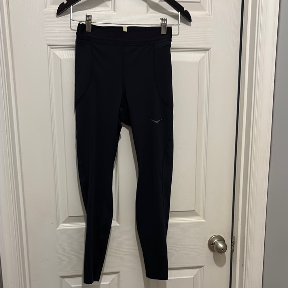 Hoka Black Athletic Leggings
